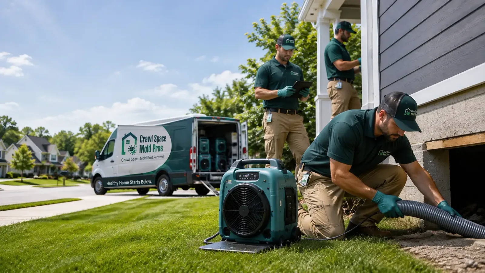 Crawl Space Mold Removal in Westport, CT